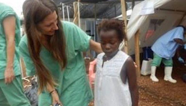 Grazia Caleo, 37 anni, epidemiologa in Sierra Leone per Medici senza Frontiere.
