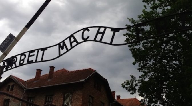 Oggi sono stata ad Auschwitz