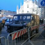 In piazza Duomo ho sbattuto contro un militare armato